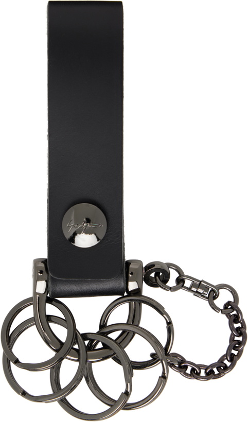 Photo: YOHJI YAMAMOTO Black Key Ring Keychain