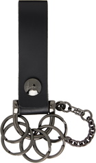 YOHJI YAMAMOTO Black Key Ring Keychain