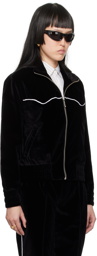 Ernest W. Baker Black Track Jacket