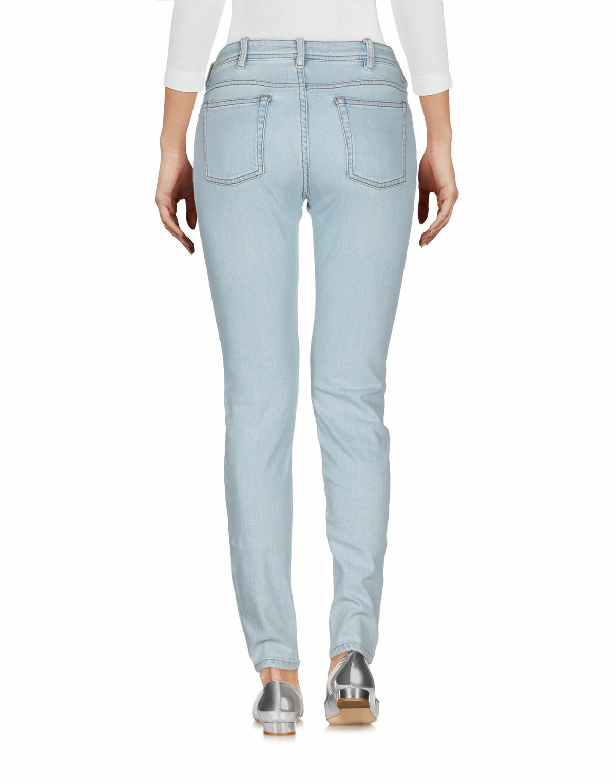 Acne Studios Blå Konst Womens Jeans in Blue