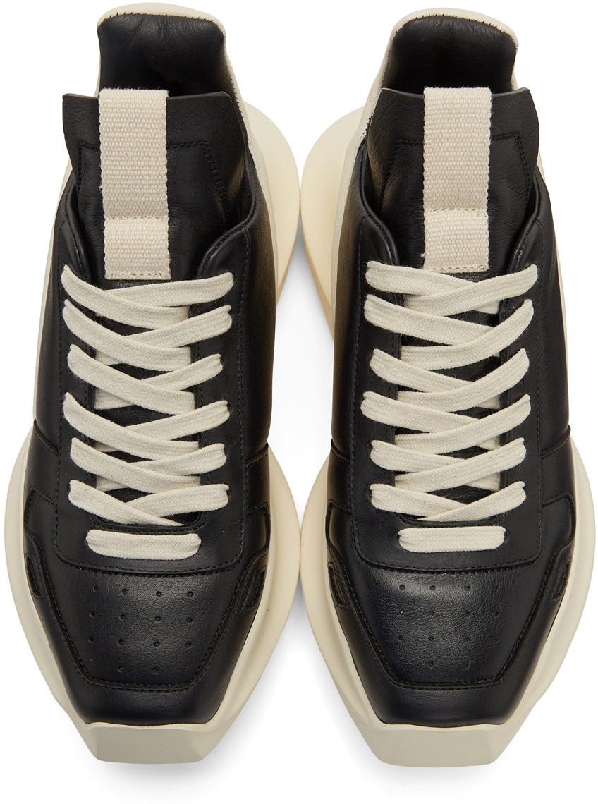 Rick Owens Black Geth Runner Sneakers Rick Owens
