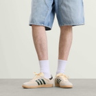 Adidas Men's Samba Og Sneaker in Cream White/Collegiate Green/Magic Beige