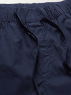 TEKLA - Organic Cotton-Poplin Pyjama Trousers - Blue