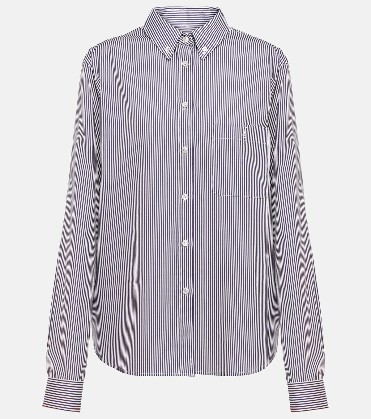 Saint Laurent - Striped cotton shirt Saint Laurent