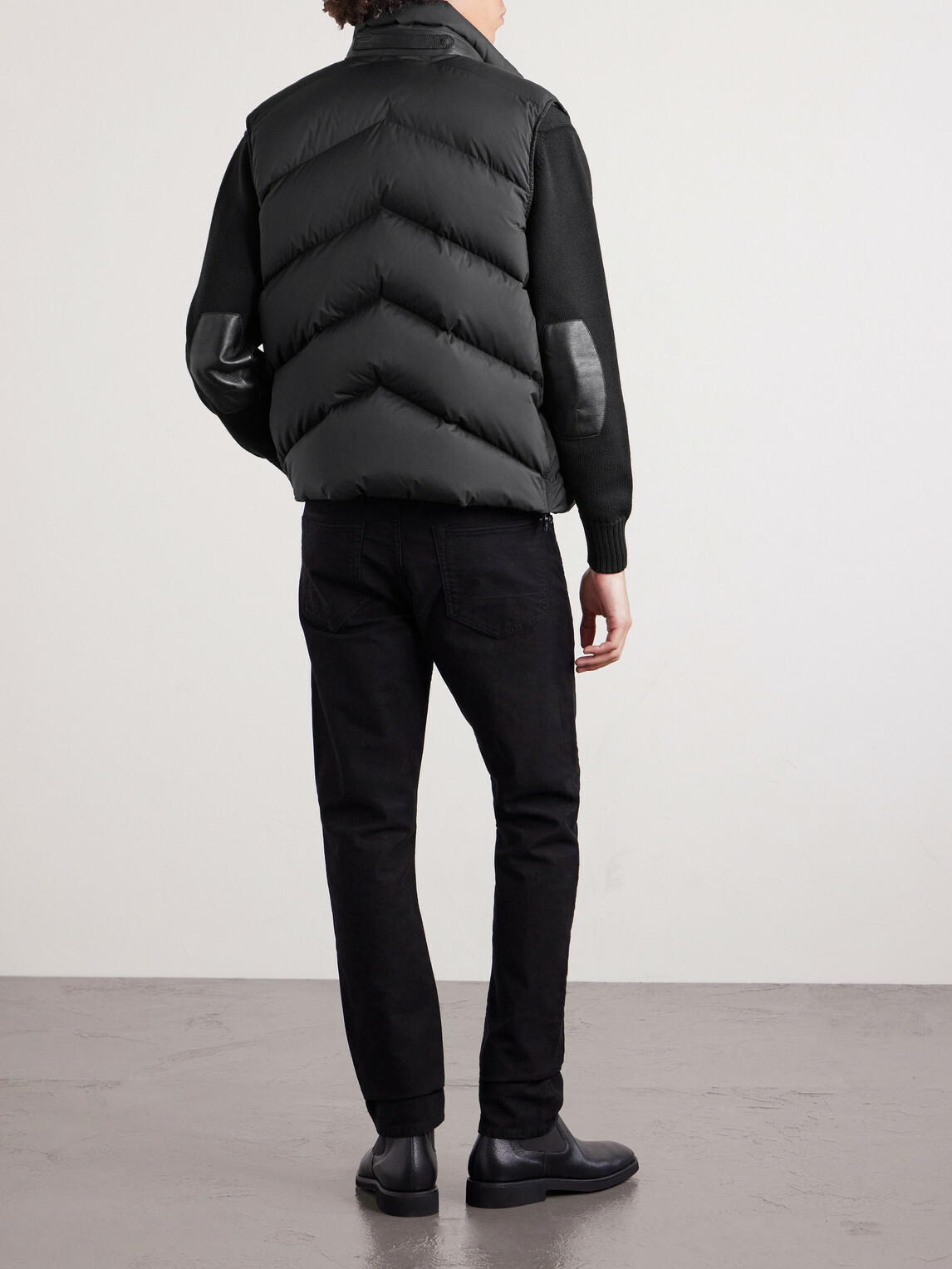 TOM FORD - Quilted Shell Gilet - Black