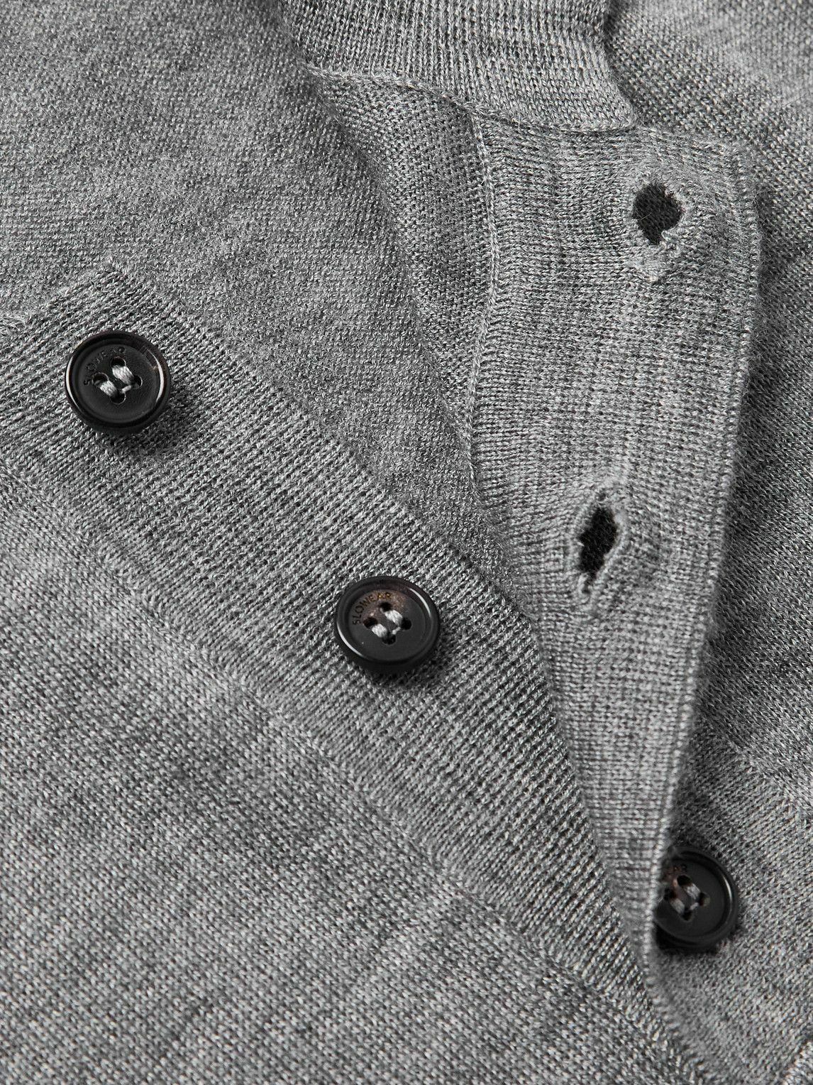 Incotex - Slim-Fit Cashmere and Silk-Blend Polo Shirt - Gray