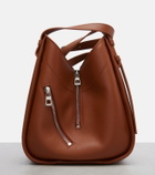 Loewe Hammock Flip leather tote bag