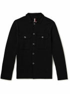 Orlebar Brown - Brigg Merino Wool Overshirt - Black