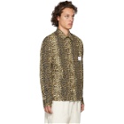 Stay Made SSENSE Exclusive Tan Leopard Mitre Jacket