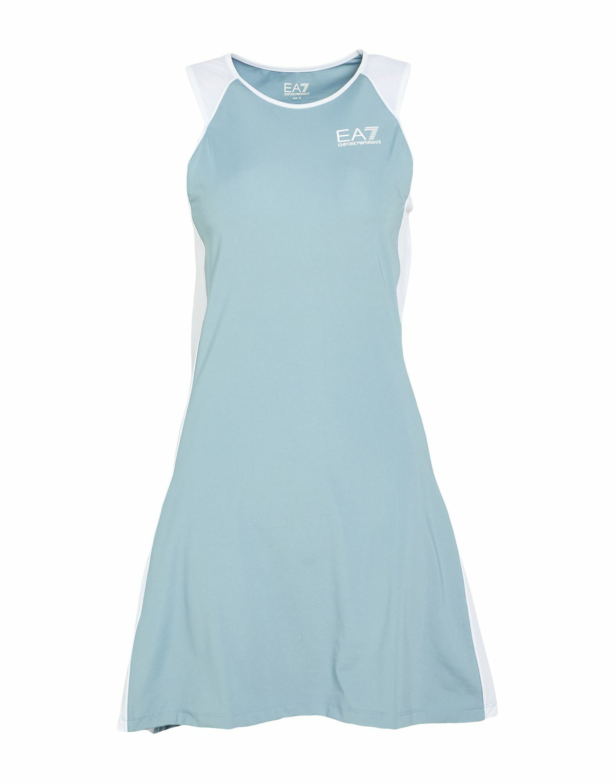 Ea7 Womens Mini dress Light in Blue