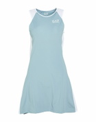 Ea7 Womens Mini dress Light in Blue