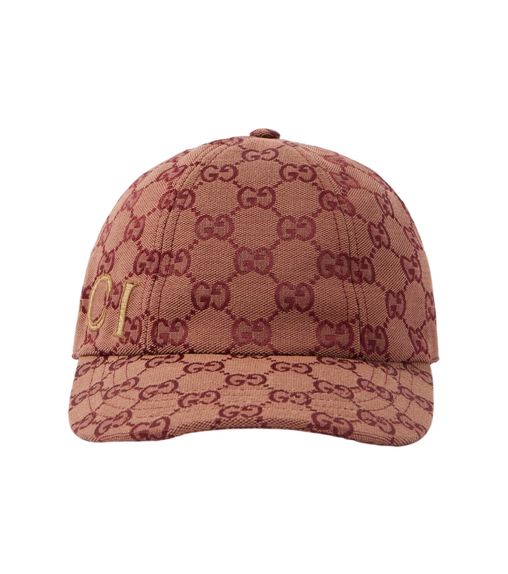 Gucci Beige Strawberry Supreme Cap Gucci display picture 1