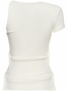 CHRISTOPHER ESBER - Twisted Side Cutout One Short Sleeve Top