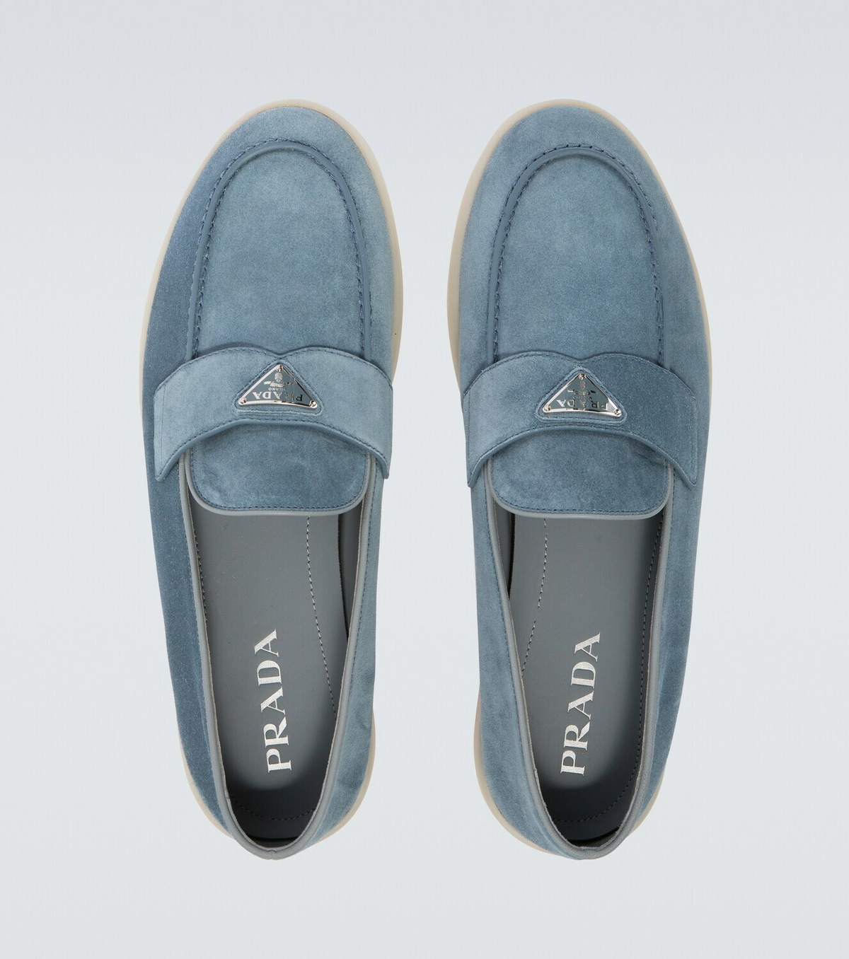 Prada Suede loafers