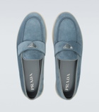 Prada Suede loafers