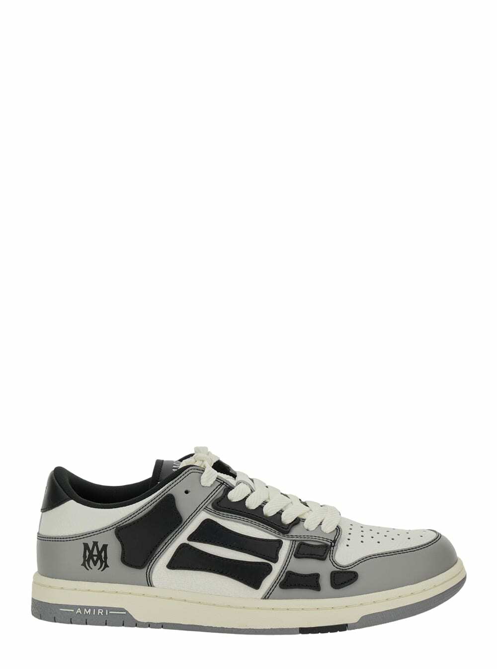 【Amiri】 Ma-1 debossedレザースニーカー Ma-1 debossed leather sneakers in black - Amiri | Mytheresa