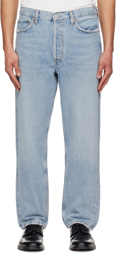 Photo: AGOLDE Blue 90's Jeans