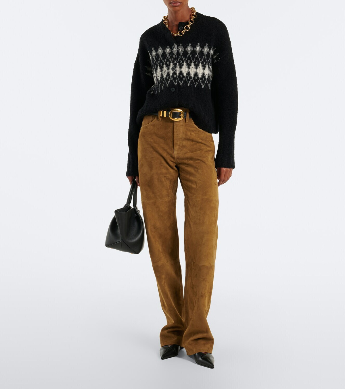 Altuzarra Haven Fair Isle wool cardigan