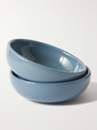 RD.LAB - Set of Two Large Bilancia Glazed Ceramic Bowls
