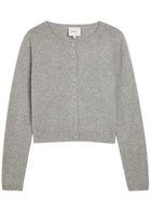Reformation Clara Cashmere Cardigan Grey