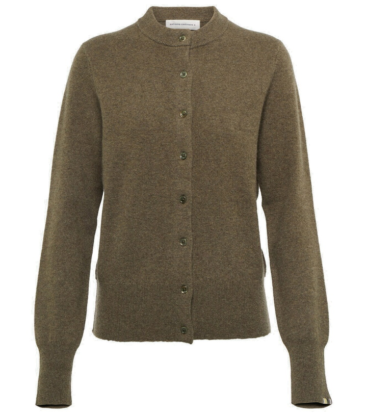 Photo: Extreme Cashmere N°140 Little cashmere-blend cardigan