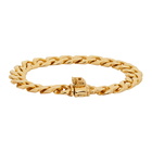 Emanuele Bicocchi Gold Edge Chain Bracelet