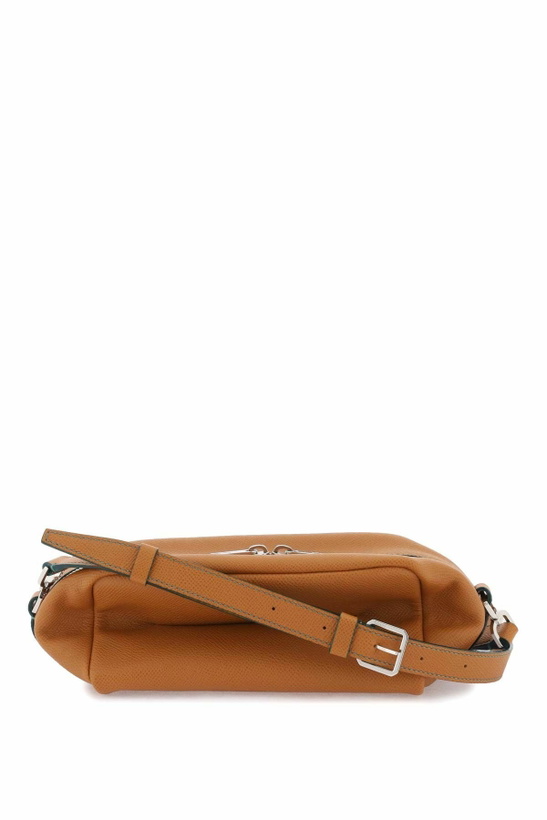 Photo: VALEXTRA leather crossbody bag Brown