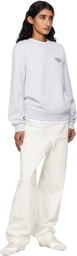 A.P.C. Gray Standard 'Rue Madame' Sweatshirt