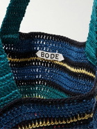 BODE - Riverbank Crocheted Cotton Tote Bag