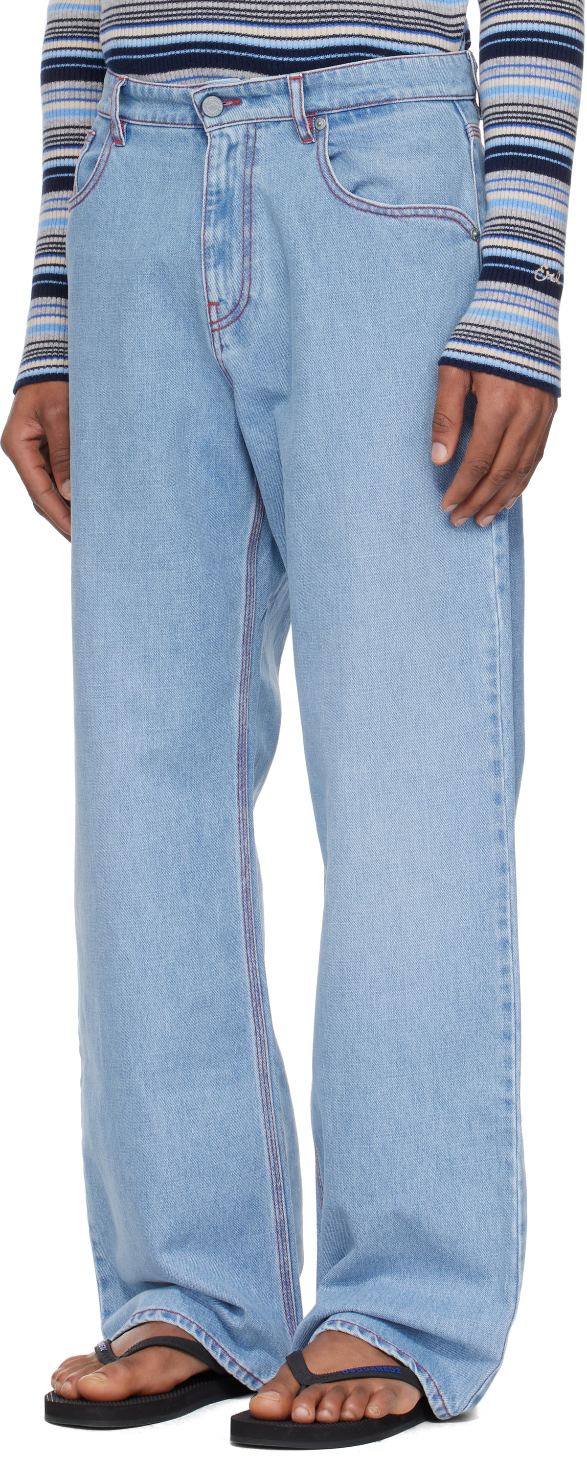 ERL Blue Straight Venice Jeans