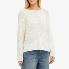 Low Classic Women's Wave Knit Jumper in Ivory 