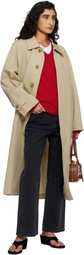 Dunst Beige Refined Mac Coat