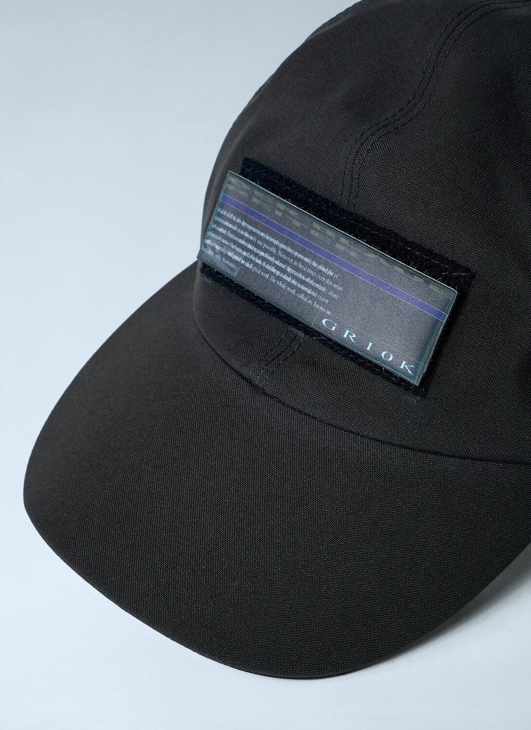 GR10K Logo Motif Baseball Cap