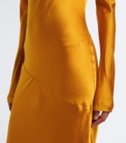 Tove Gio silk satin gown