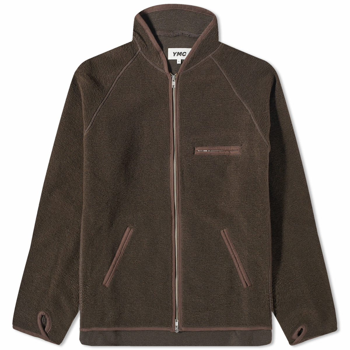 YMC Men's Trippe Jacket in Brown YMC
