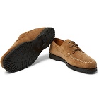 Mr P. - Dennis Suede Boat Shoes - Tan