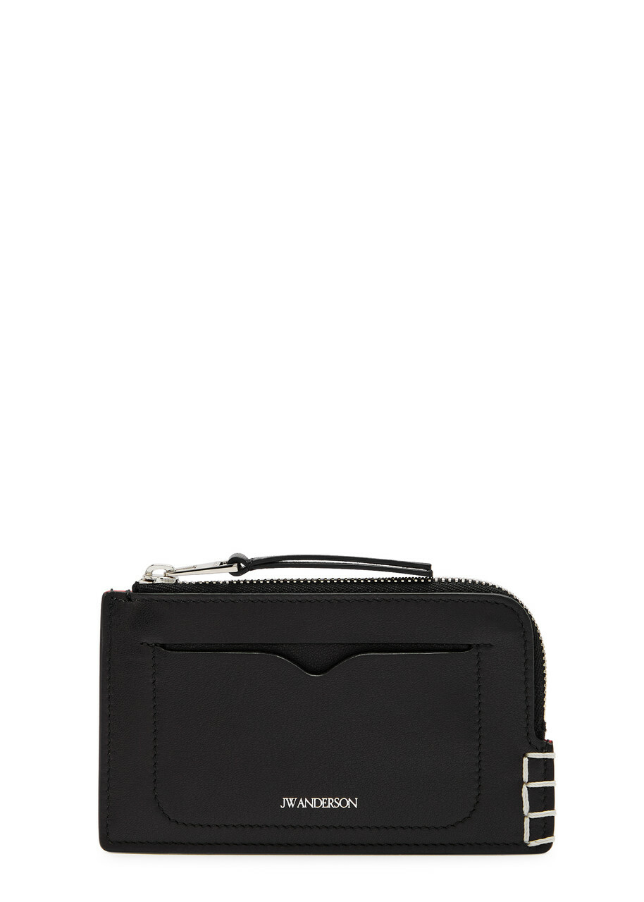 JW Anderson Loafer Leather Wallet - Black - One Size