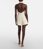 Zimmermann Awaken halterneck linen romper