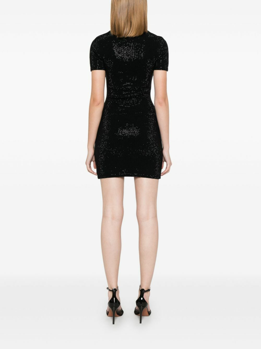 Alexander Wang Rhinestone Mini Dress