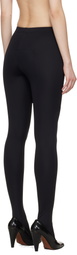 VETEMENTS Black Push-Up Front Skirt Tights