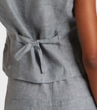 Eres Créatif linen vest