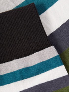 Paul Smith - Striped Cotton-Blend Socks