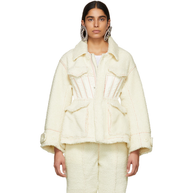 Undercover Off-White Cinched Waist Jacket