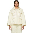 Undercover Off-White Cinched Waist Jacket