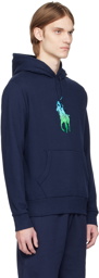 Polo Ralph Lauren Navy Ombré Big Pony Hoodie