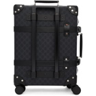 Gucci Black Globe-Trotter Edition GG Carry-On Suitcase