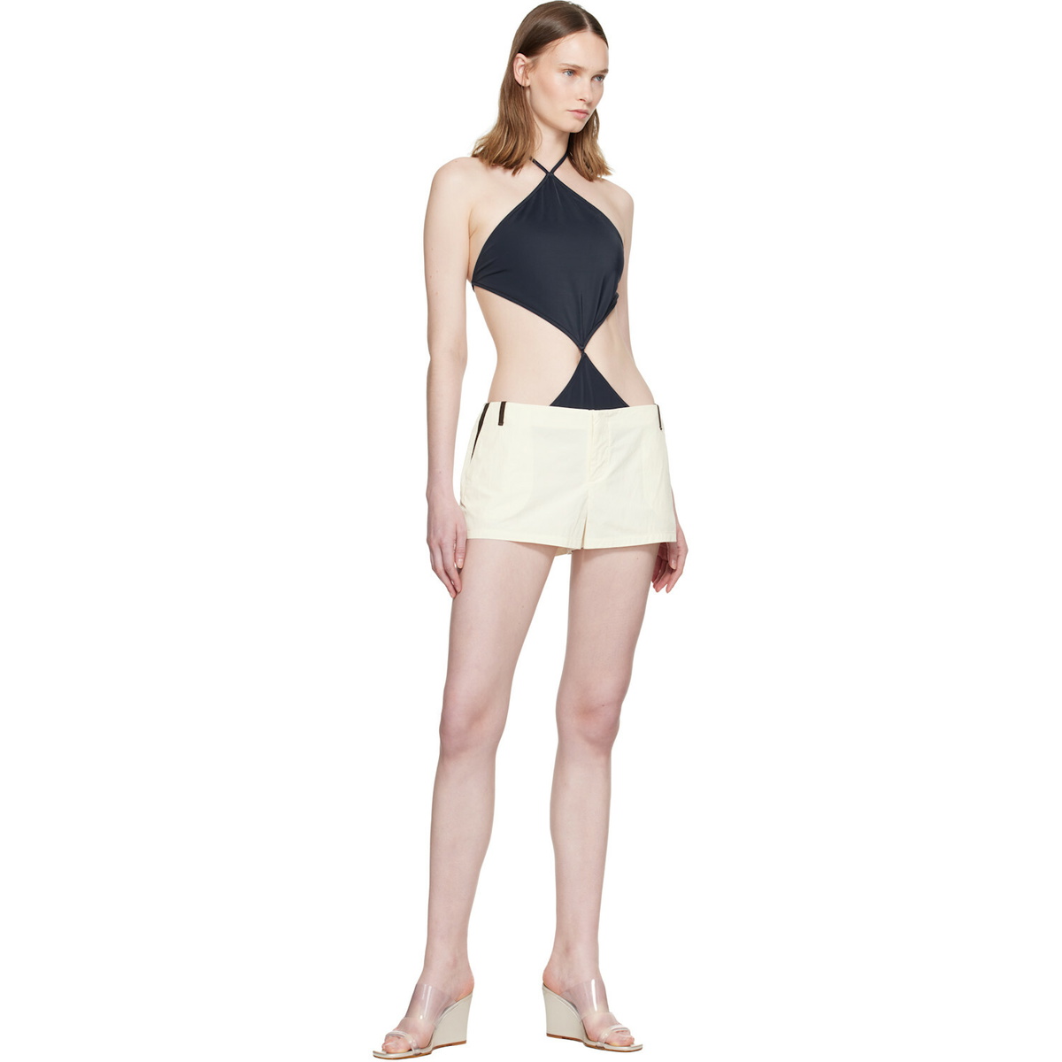 Paloma Wool Off-White Masip Shorts