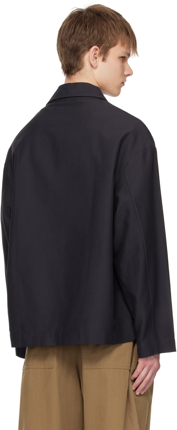 Studio Nicholson Navy Beste Jacket Studio Nicholson Studio Nicholson Navy Beste Jacket Studio Nicholson