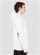 Raf Simons - Logo Patch Hooded Sweatshirt in White