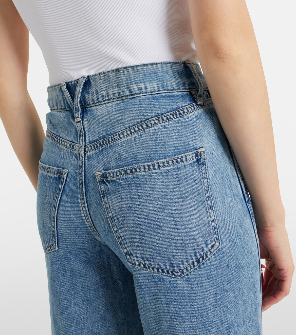 Veronica Beard Kasey embellished flared jeans